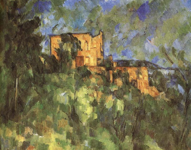 Paul Cezanne Black Castle Spain oil painting art